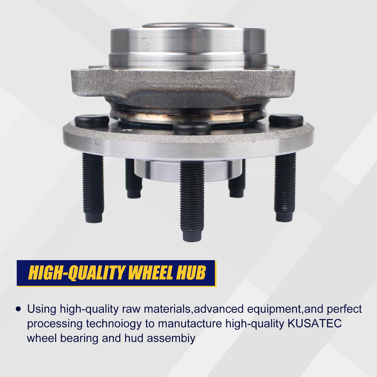 KUSATEC ABS tone ring detail visible to ensure correct sensor operation