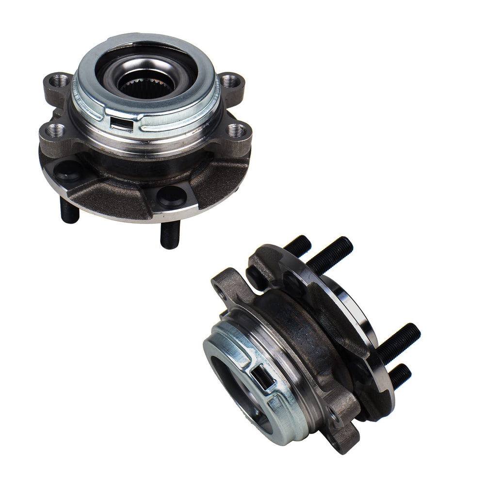 KUSATEC front hub assembly front view showing solid construction and fit