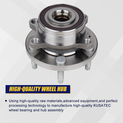 KUSATEC detailed ABS tone ring for reliable wheel-speed sensing