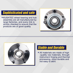 KUSATEC backside showing bearing and spline interface for accurate axle fit