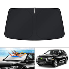 KUST front packaging view showing custom-fit sun shade benefits