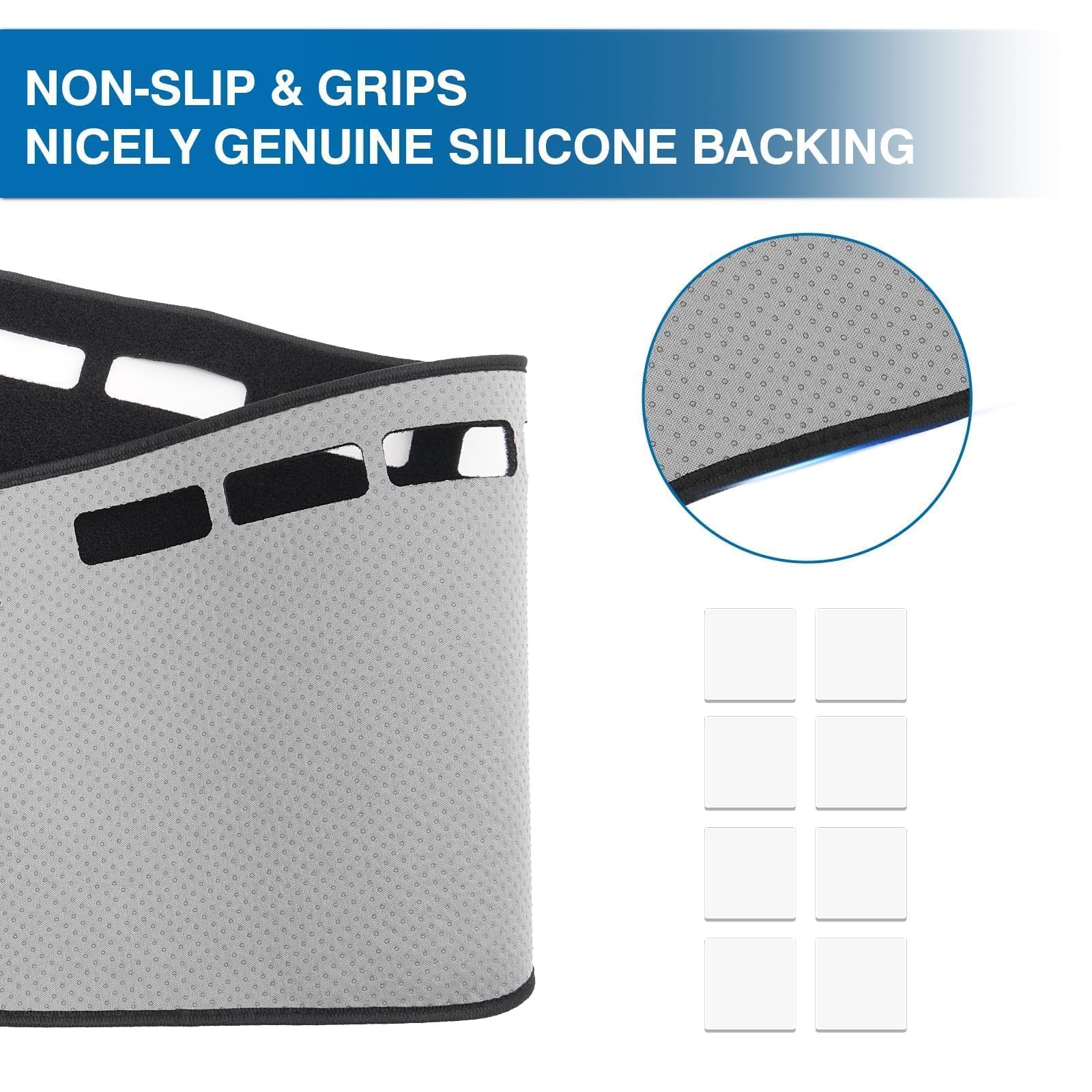 KUST rolled dash cover in storage showing easy transport and space-saving
