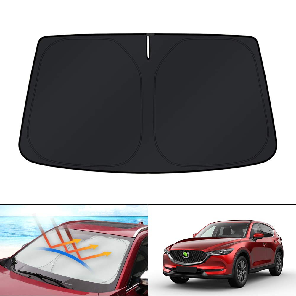 KUST front full-coverage on Mazda CX-5 reducing cabin heat
