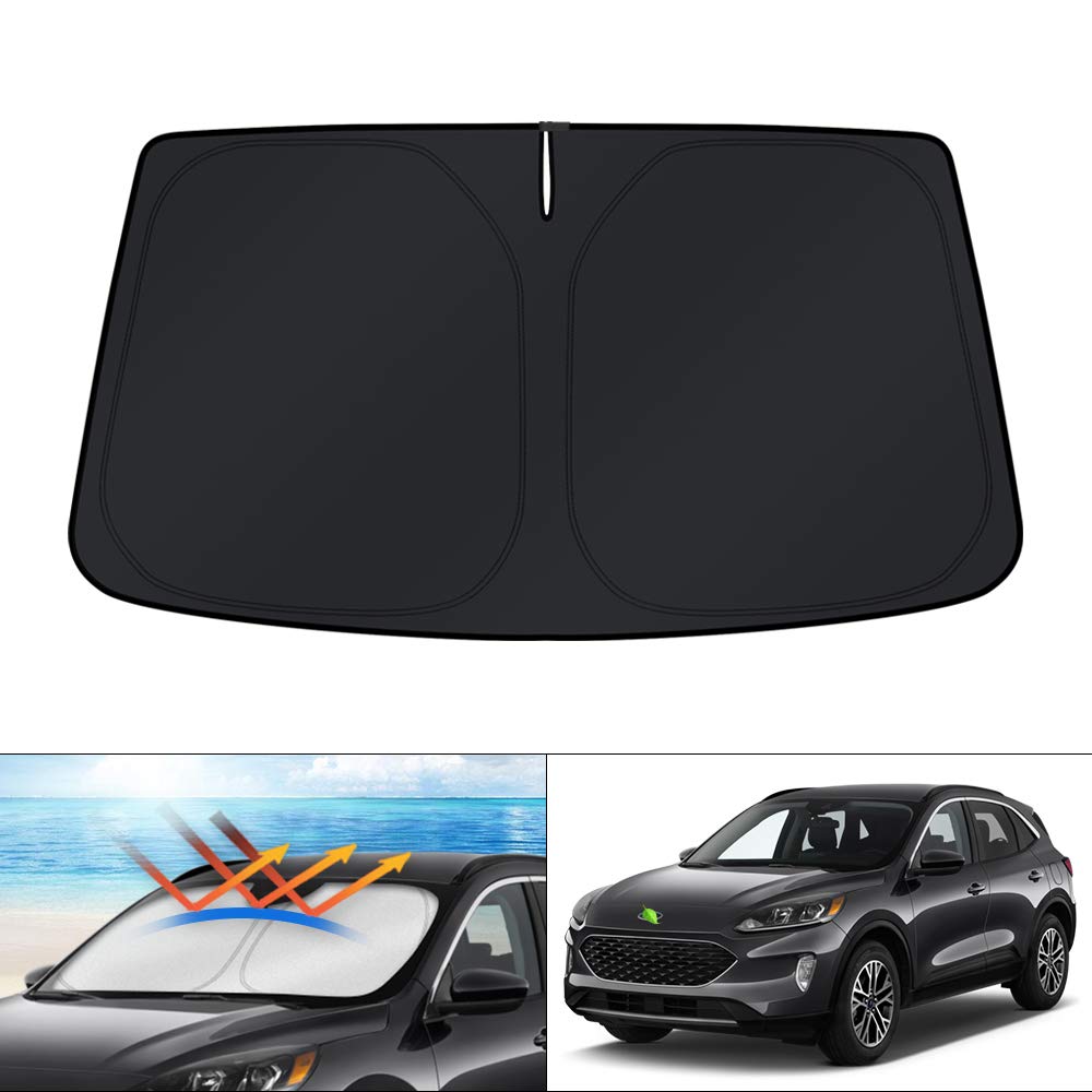 KUST front packaging for Ford Escape shade showing fit and brand benefit