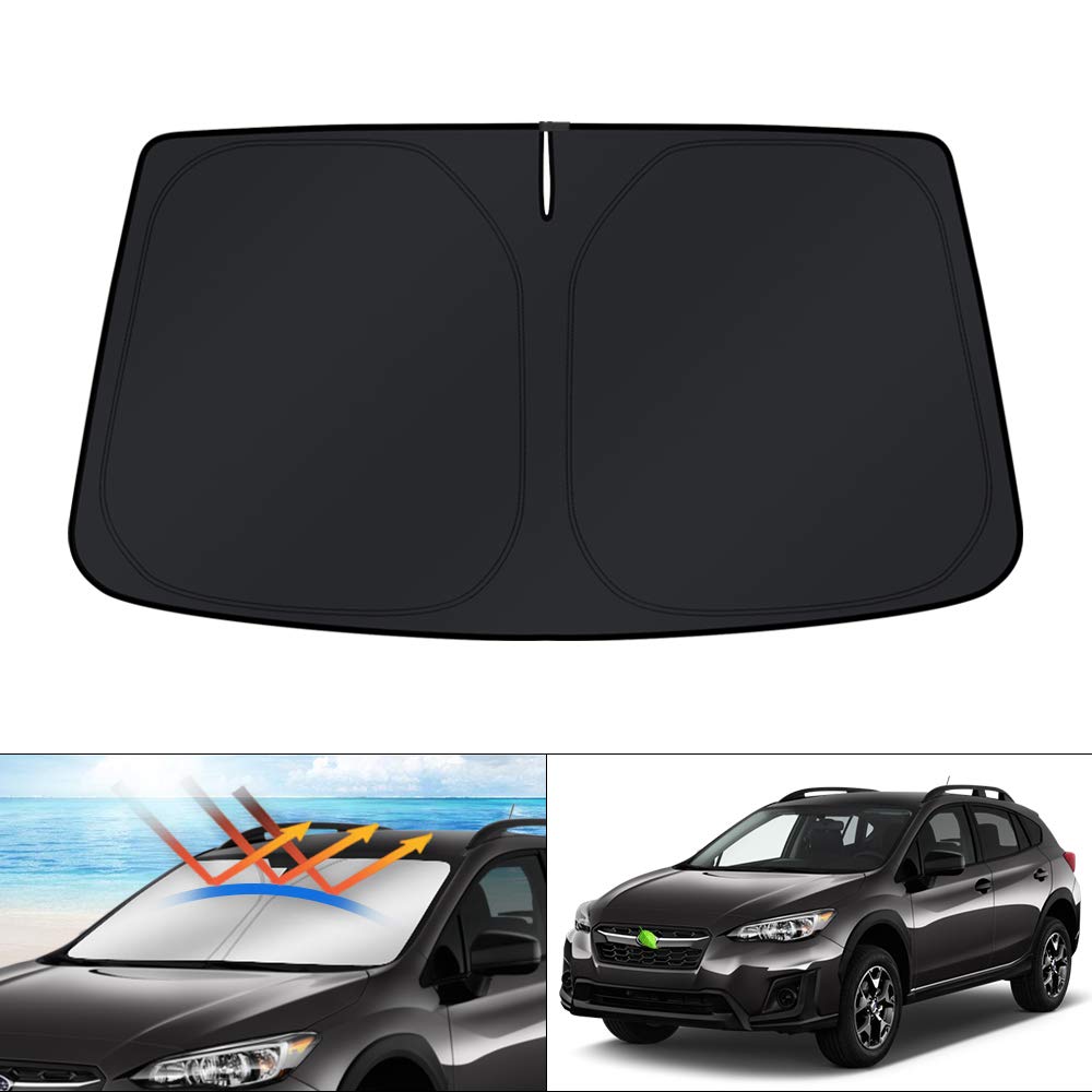 KUST front packaging showing custom Crosstrek fit and protection