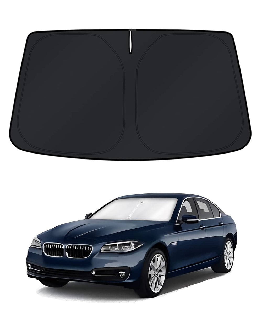 KUST front view showing product folded and packaging saving space