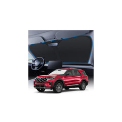 KUST front view full coverage on Ford Explorer windshield protecting interior