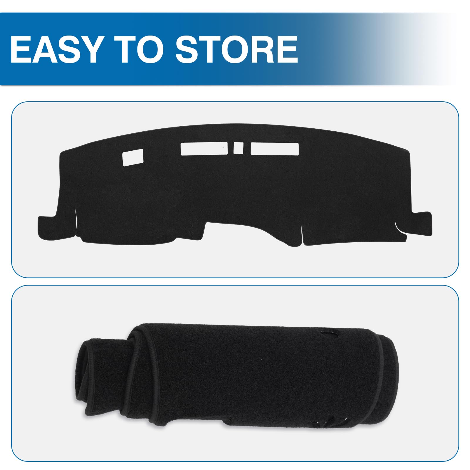 KUST installed in truck interior highlighting restored clean dashboard look
