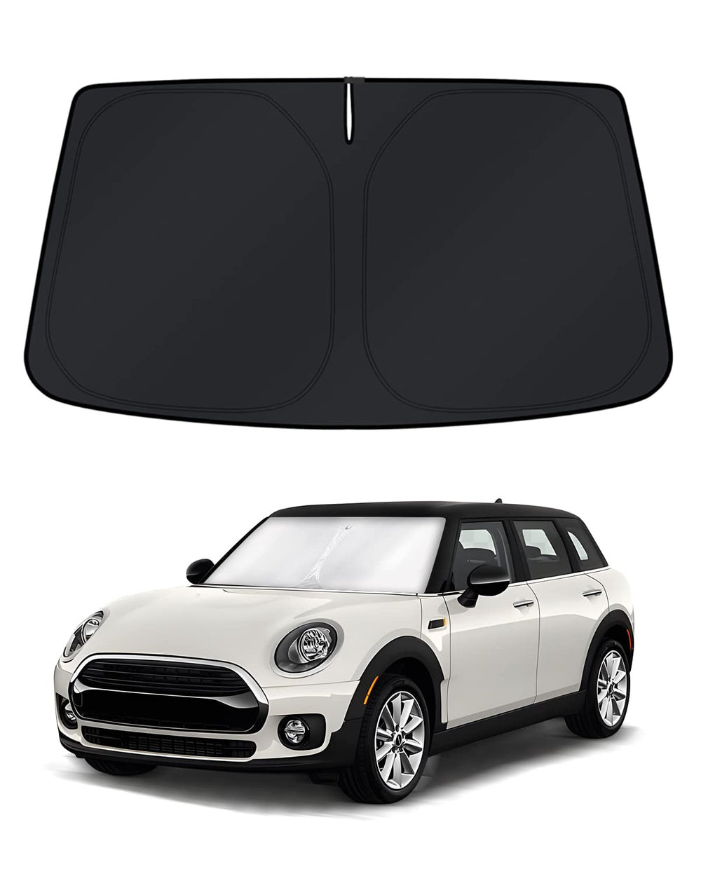 KUST installed on Mini Cooper Countryman windshield reduces interior heat