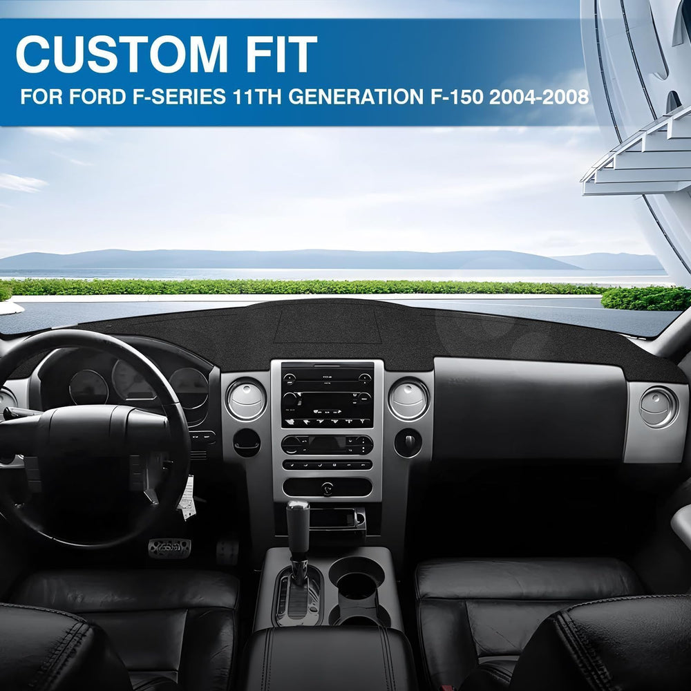 KUST silicone non-slip backing detail providing strong grip on dash