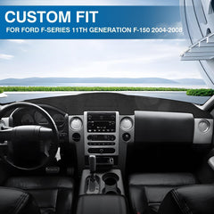 KUST silicone non-slip backing detail providing strong grip on dash