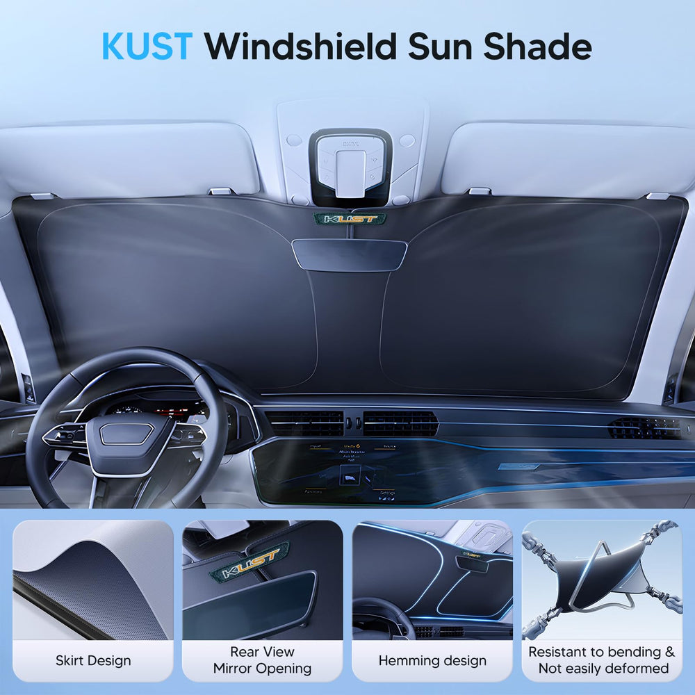 KUST folded compactly for easy storage and quick deployment benefit