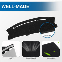 KUST precut vent and sensor openings preserving dashboard function