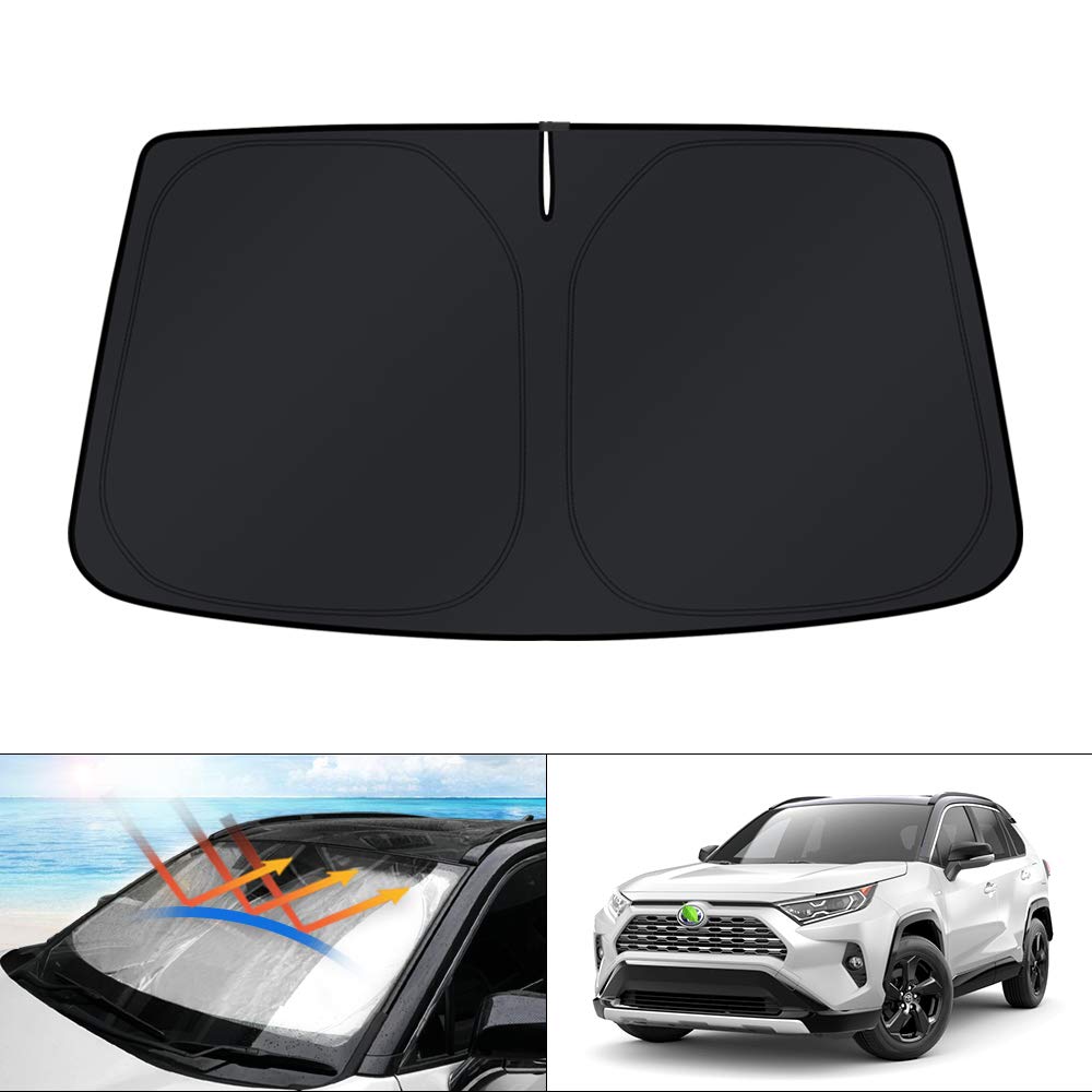 KUST front view showing full windshield coverage and instant heat reduction