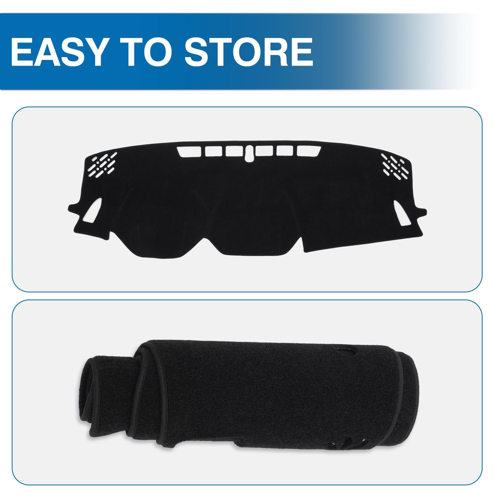 KUST included Nano double-sided tape and accessories for secure, easy installation