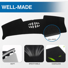 KUST underside silicone pattern providing anti-slip hold and stability