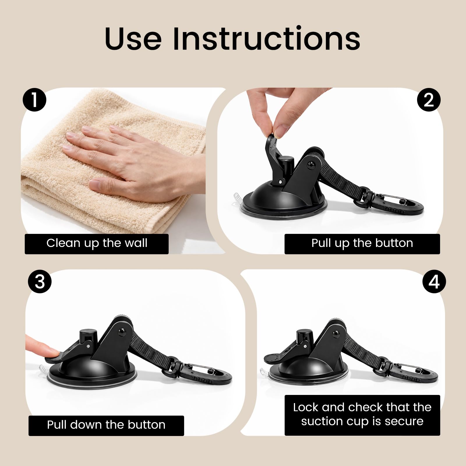 KVNTOOLS tarp clip and strap connection showing adjustable tension control