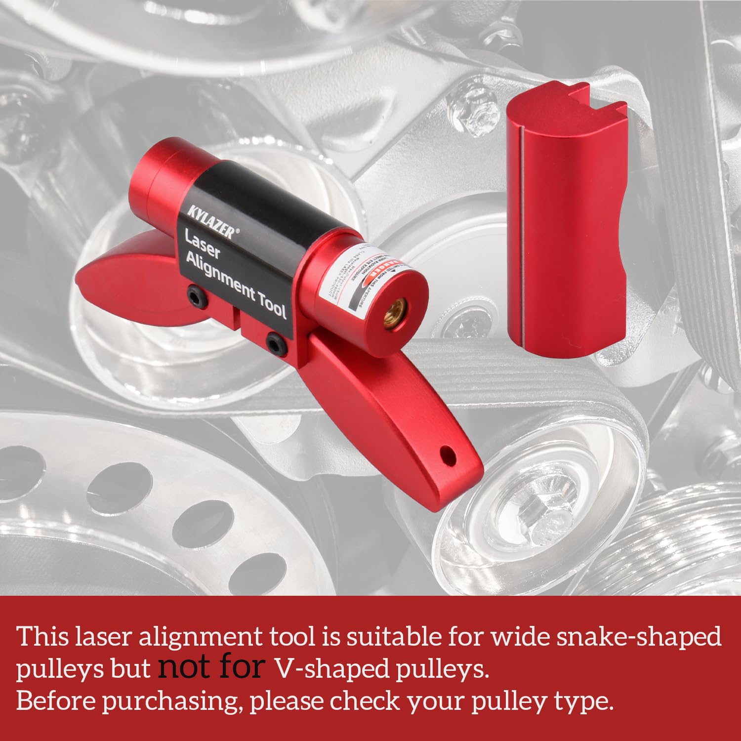 Kylazer recessed base detail highlighting close-contact placement for accuracy