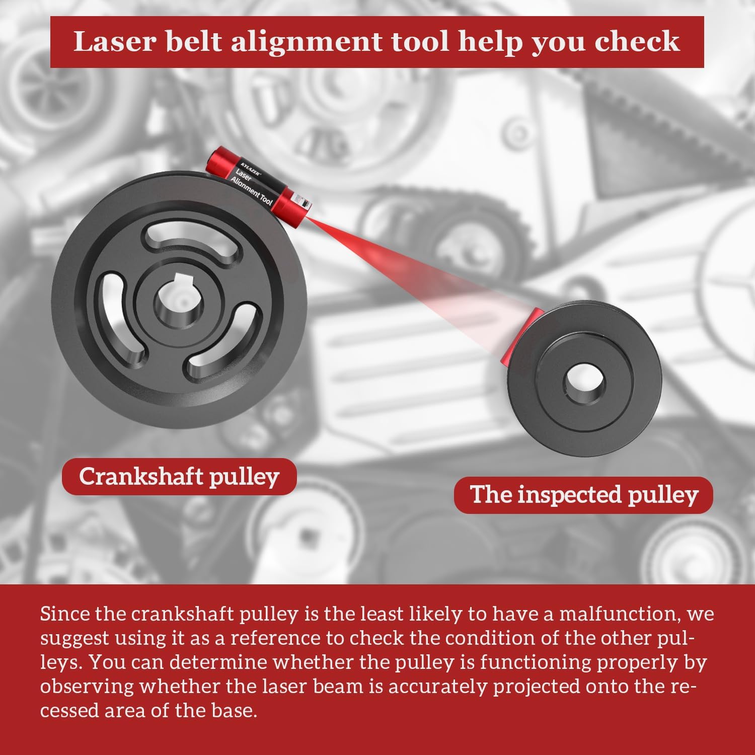 Kylazer held in hand to show compact size and portable maintenance advantage