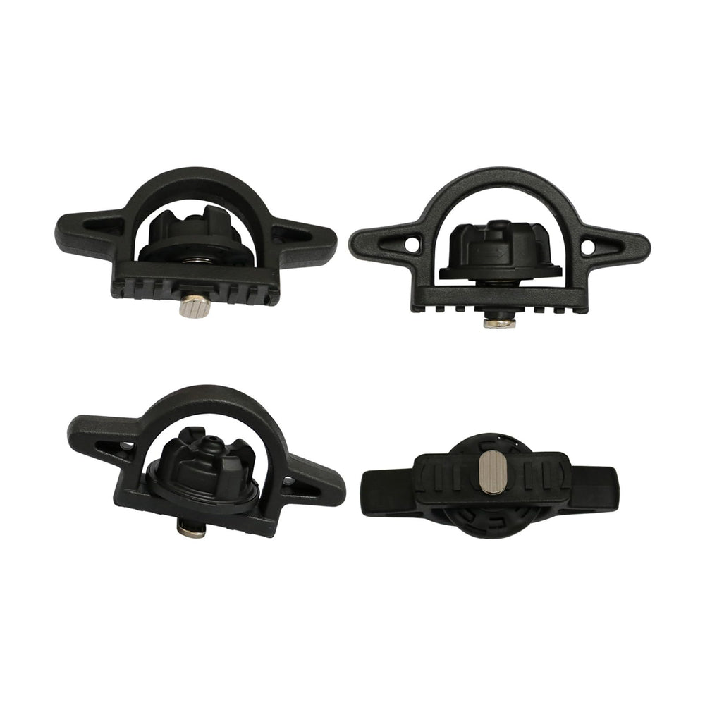 Kyumvio close-up of spring-loaded torsion lock showing secure engagement benefit