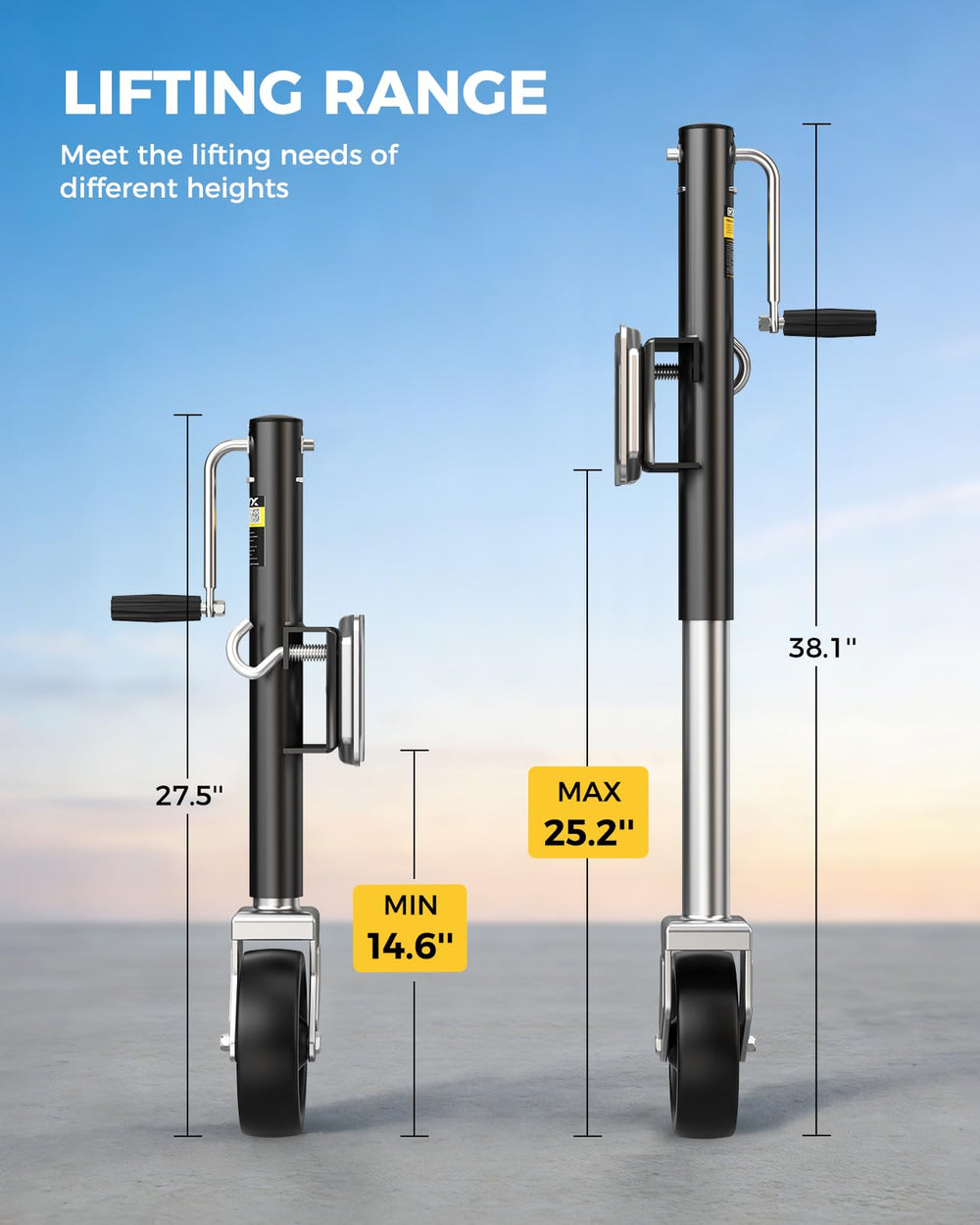 KYX corrosion-resistant coating detail protecting jack in marine use