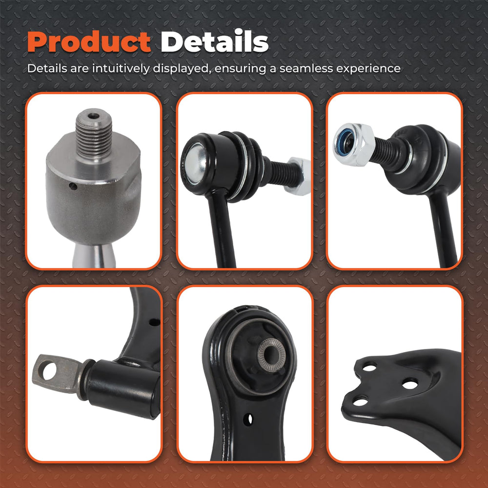 labwork bushing and ball joint details highlighting smooth operation