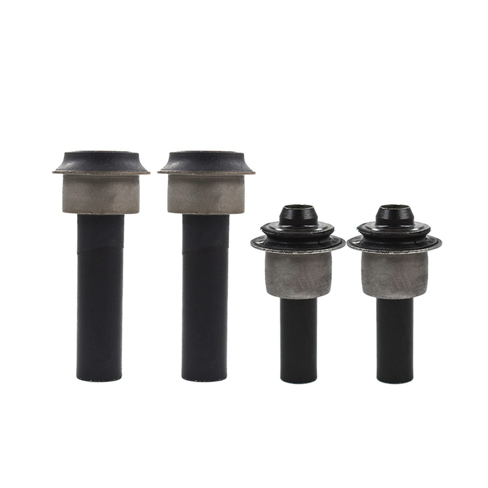 labwork short and tall bushings close-up demonstrating proper replacement fit