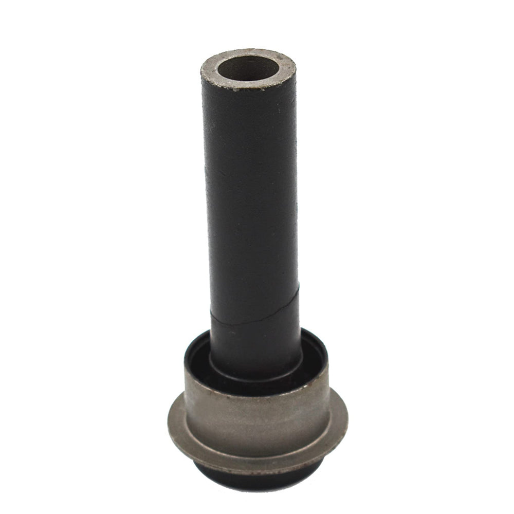 labwork bushings mounted on crossmember demonstrating restored stability benefit