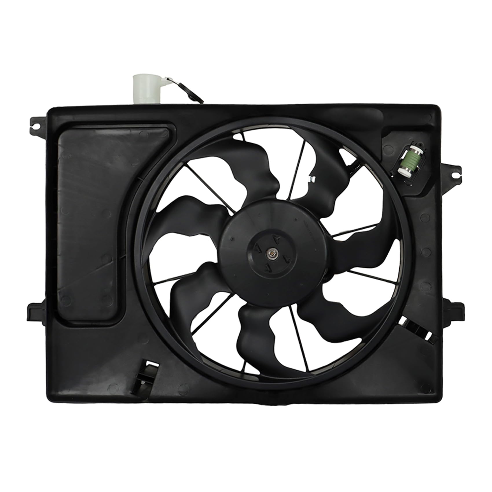 labwork front assembly showing complete fan for direct-fit replacement benefit