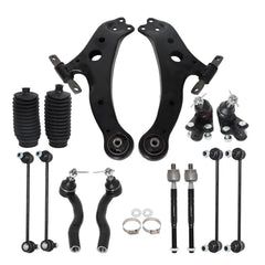 labwork front lower control arms packaging showing kit contents and fitment