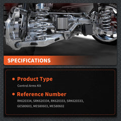 labwork left control arm close-up showing durable construction and fit