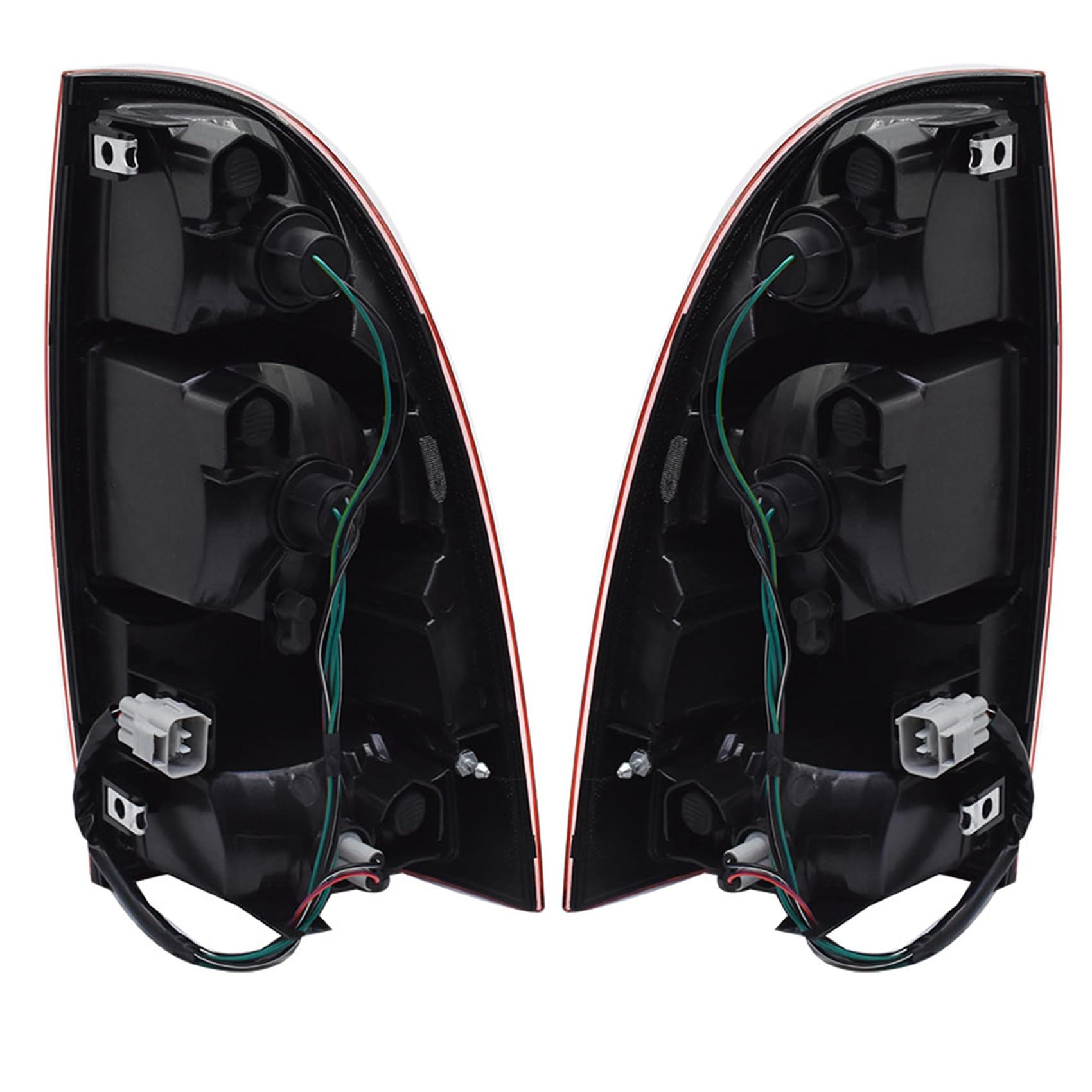 labwork tail light back view with connector demonstrating plug-and-play ease