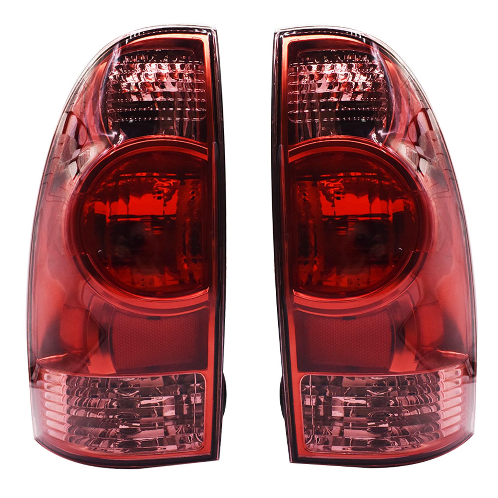 labwork tail light on Tacoma at night showing enhanced visibility