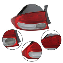 labwork tail light housing chrome interior illustrating reflective finish and style
