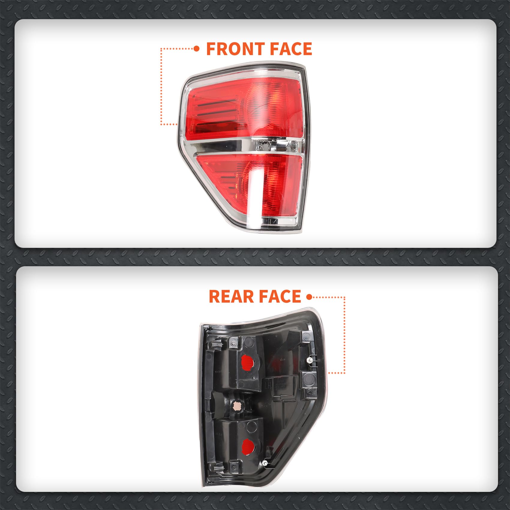 labwork tail light interior reflector detail enhancing brake visibility