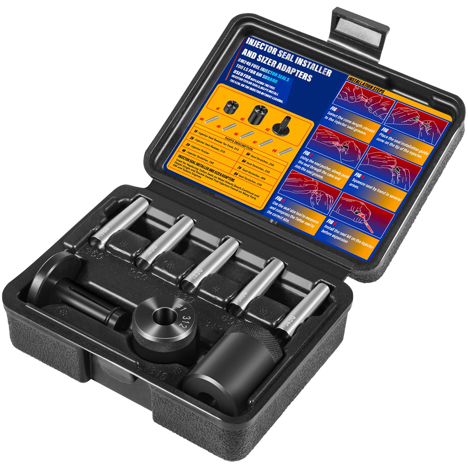 LAIKOU seal pusher advancing Teflon ring to groove to speed accurate installs