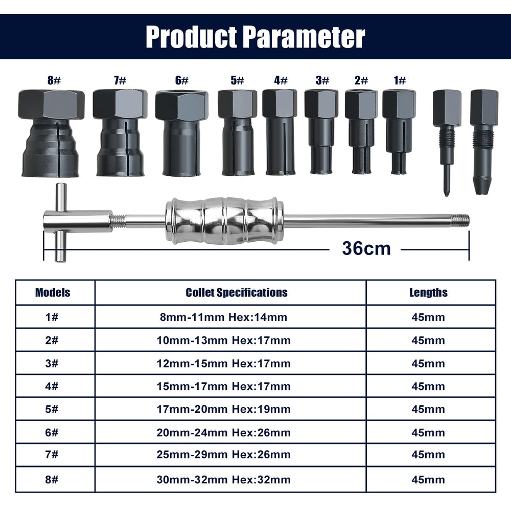 LainKeen collets closeup showing precision expansion and secure grip benefit