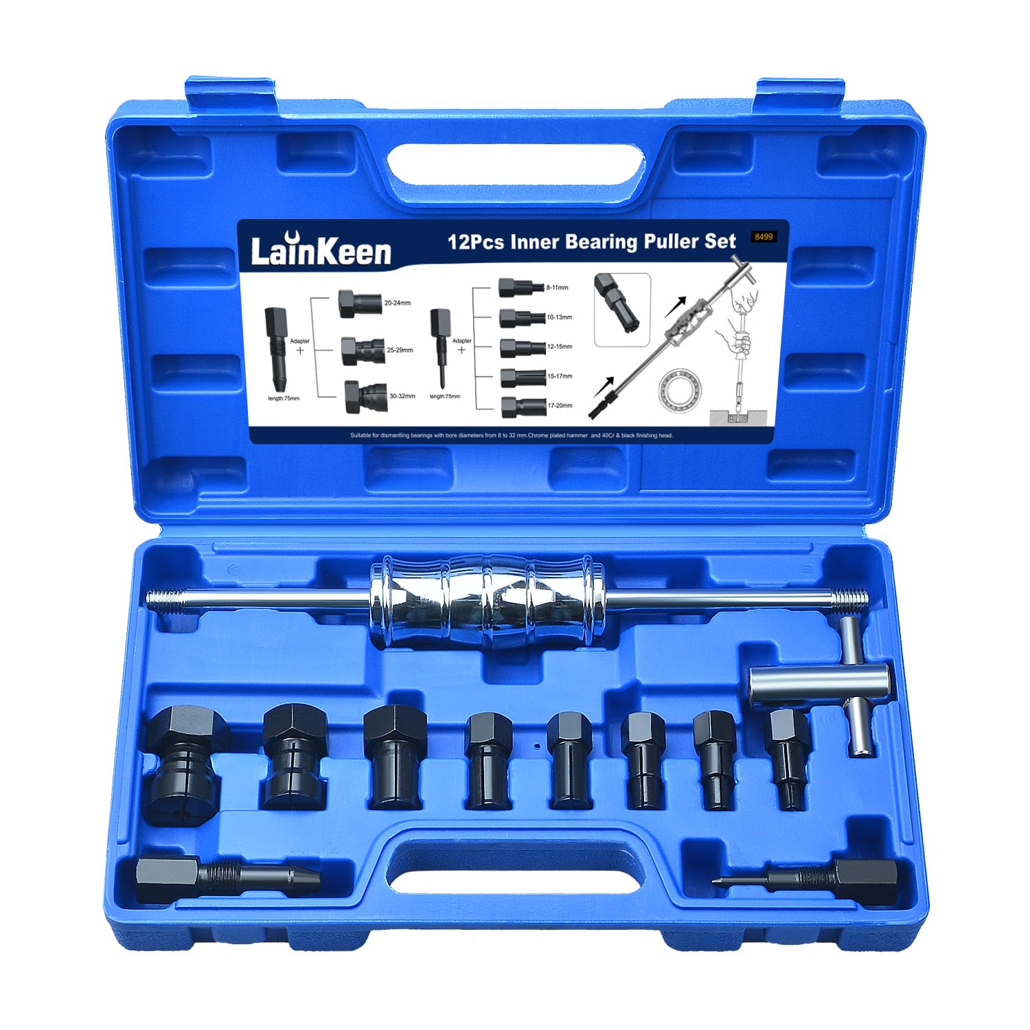 LainKeen slide hammer detail highlighting impact head for controlled extraction
