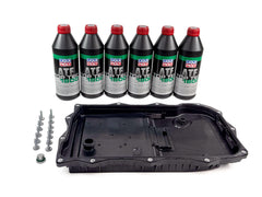 LAIPZ pan assembly front view showing ready-to-install pan and gasket benefit easy fit