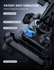 Lamicall adjustment arm with 1 inch ball heads giving flexible viewing angles