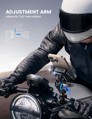 Lamicall adjustment arm with 1 inch ball heads for flexible positioning