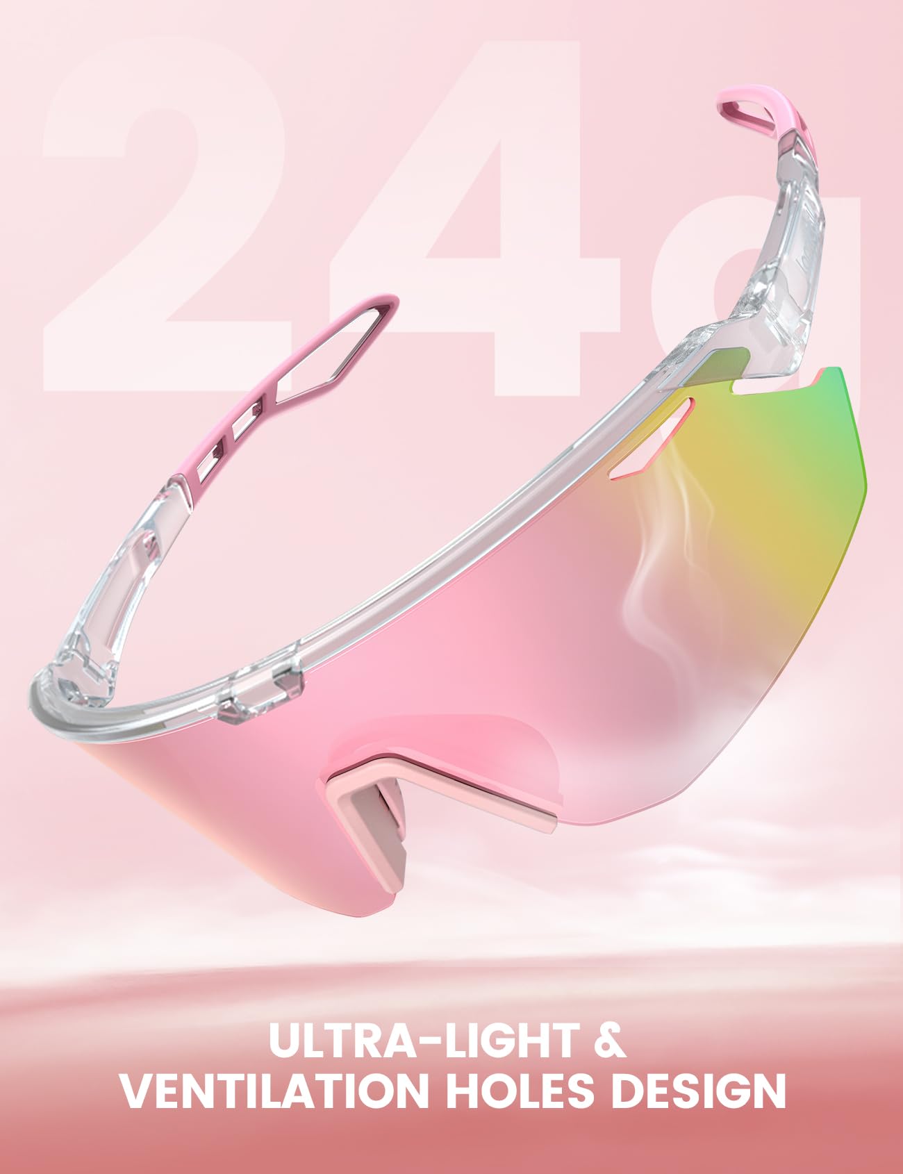 Lamicall side profile showing adjustable nose pads for a customizable comfortable fit