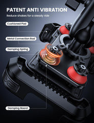 Lamicall vibration dampener close-up highlighting springs to reduce engine and road shocks
