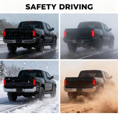 LANDWAKE tail light installed on Toyota Tacoma demonstrating seamless factory fit