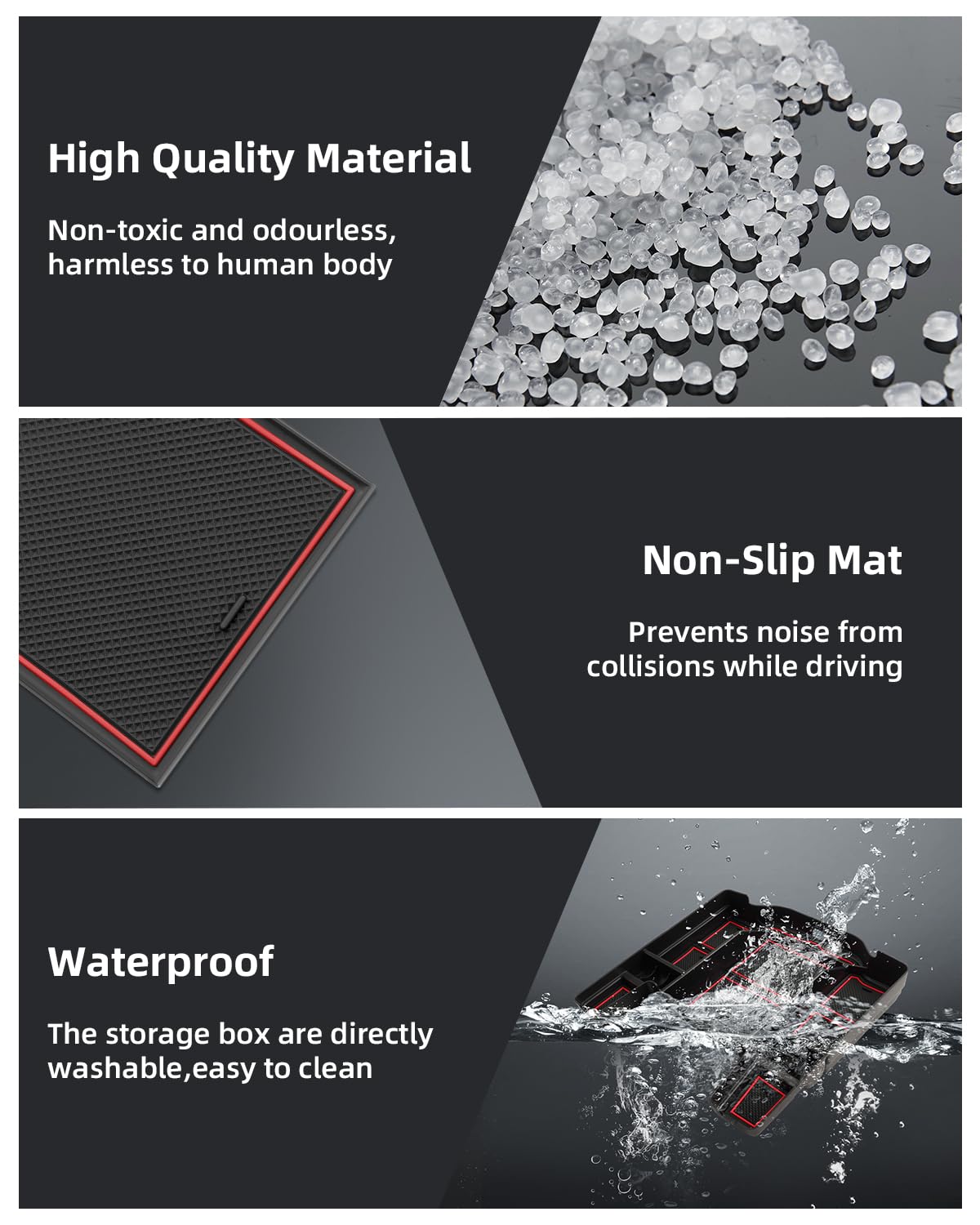 LANGBEAN size comparison with hand showing compact fit and space-saving benefit
