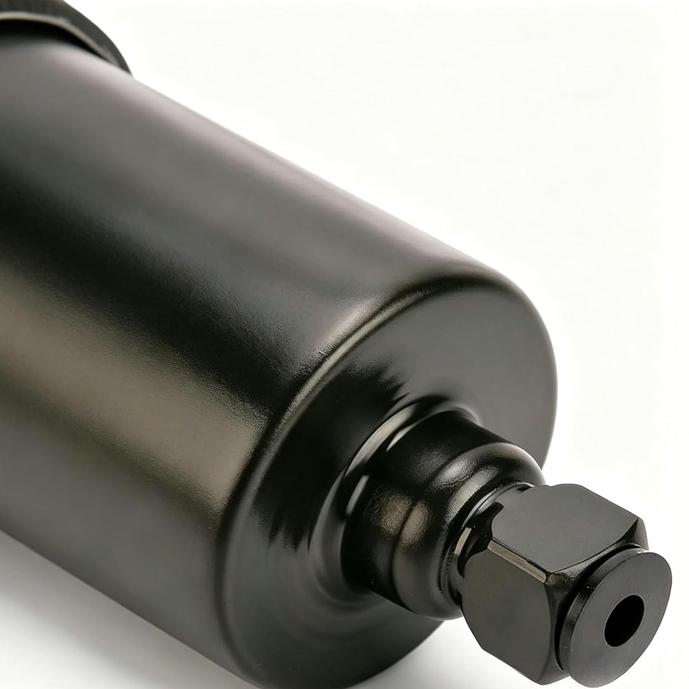 Lanotech installed inline fuel pump inside engine bay demonstrating straightforward fitment benefit