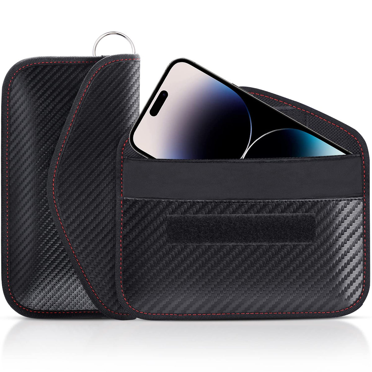 lanpard pouch front packaging showing two-pack and protections