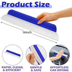 Lanties close-up of silicone blade highlighting gentle streak-free removal
