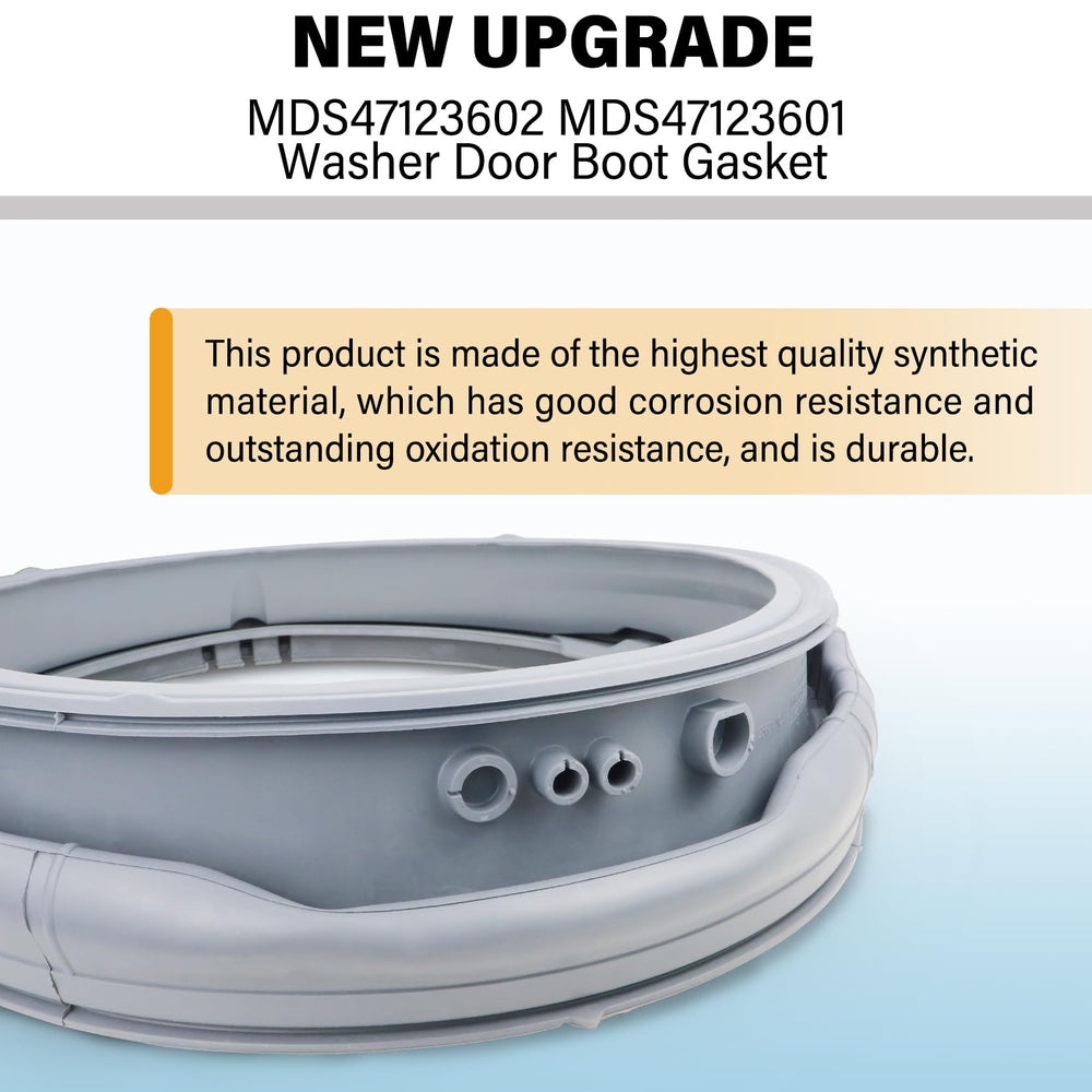 Lapert installed in washer tub demonstrating leak prevention