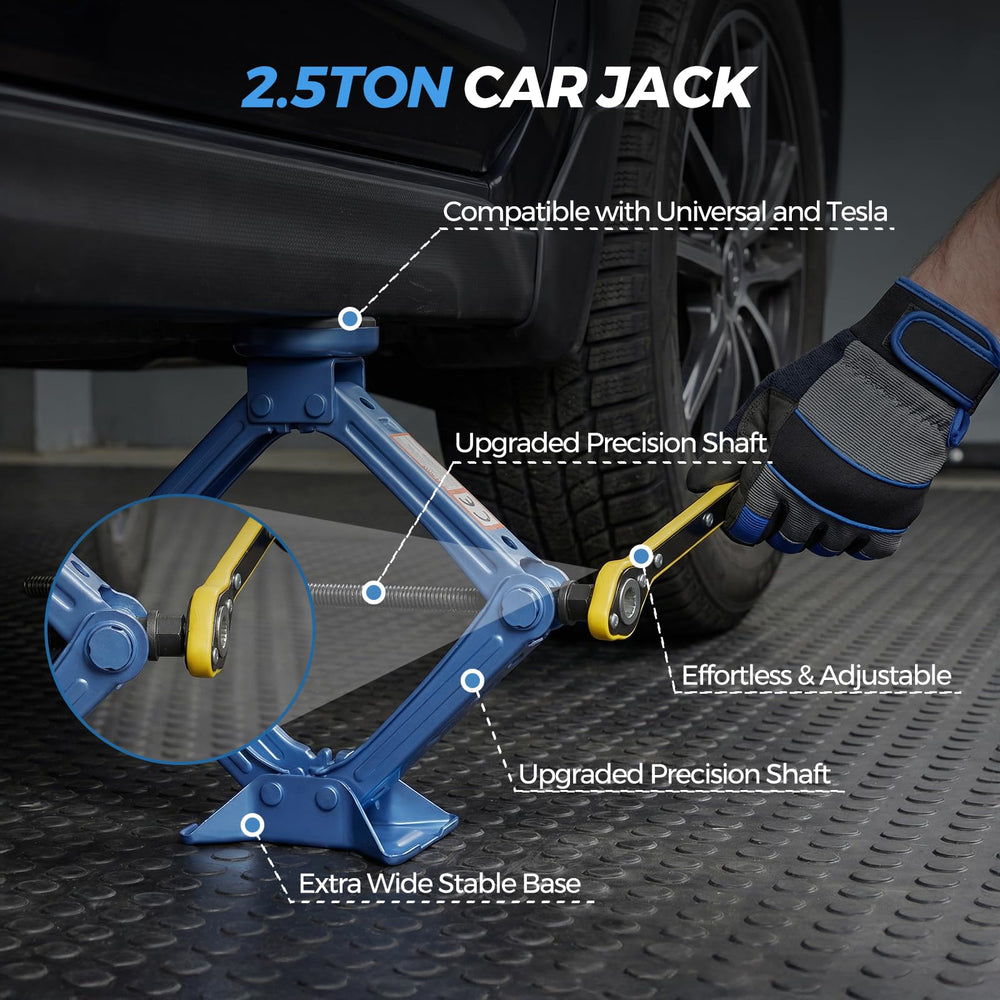 LARBANKE complete toolkit laid out for quick wheel changes and convenience
